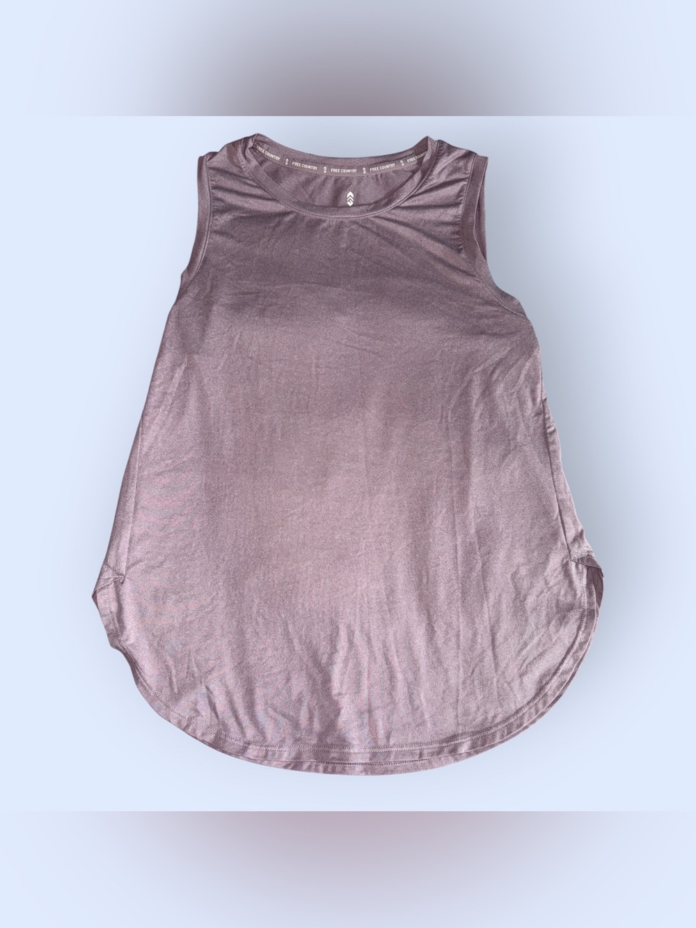 Free Country Sleeveless Mauve Tank Top
